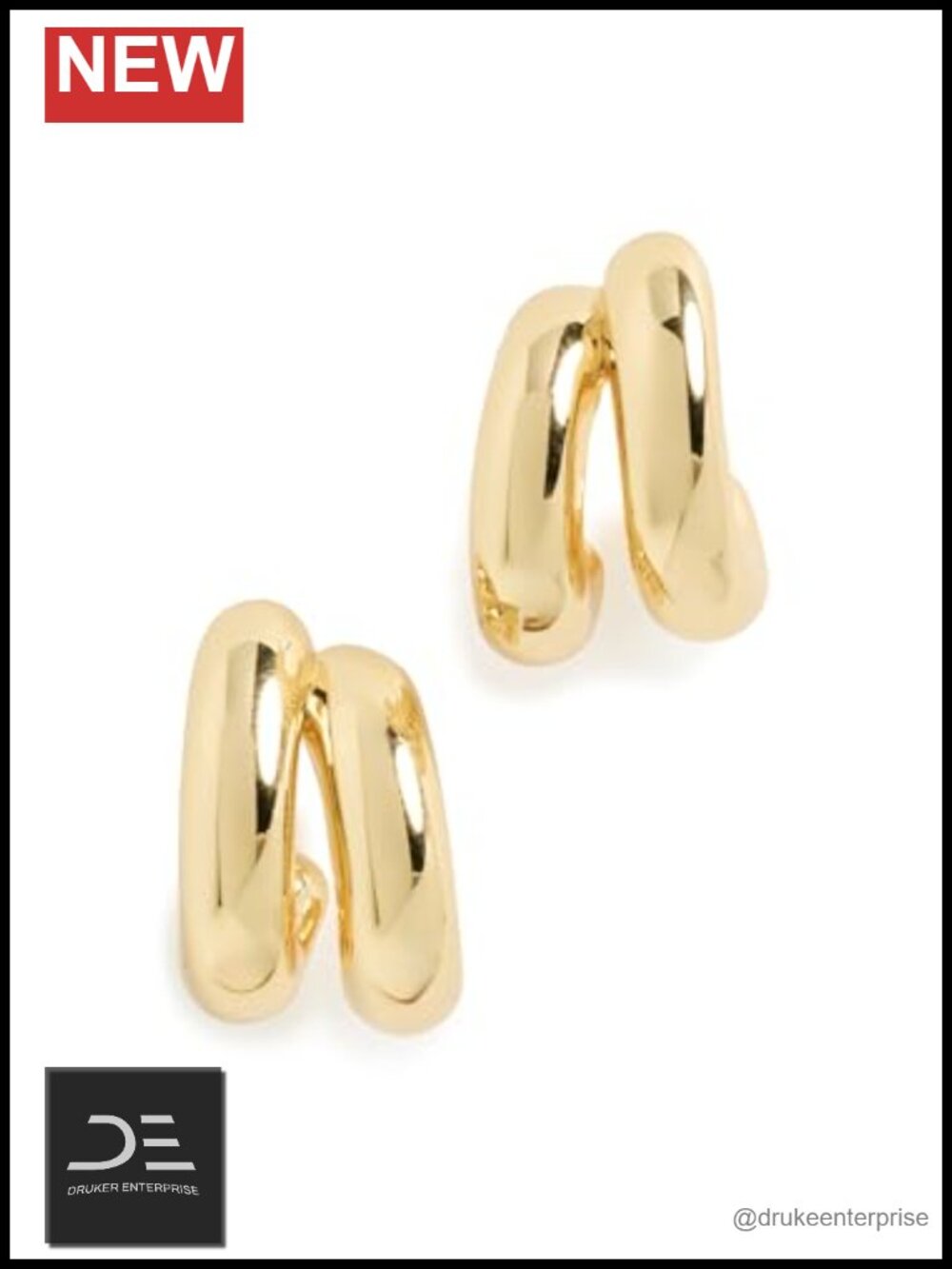 JENNY BIRD Women's Mini Florence Hoop Earrings Earrings Gold